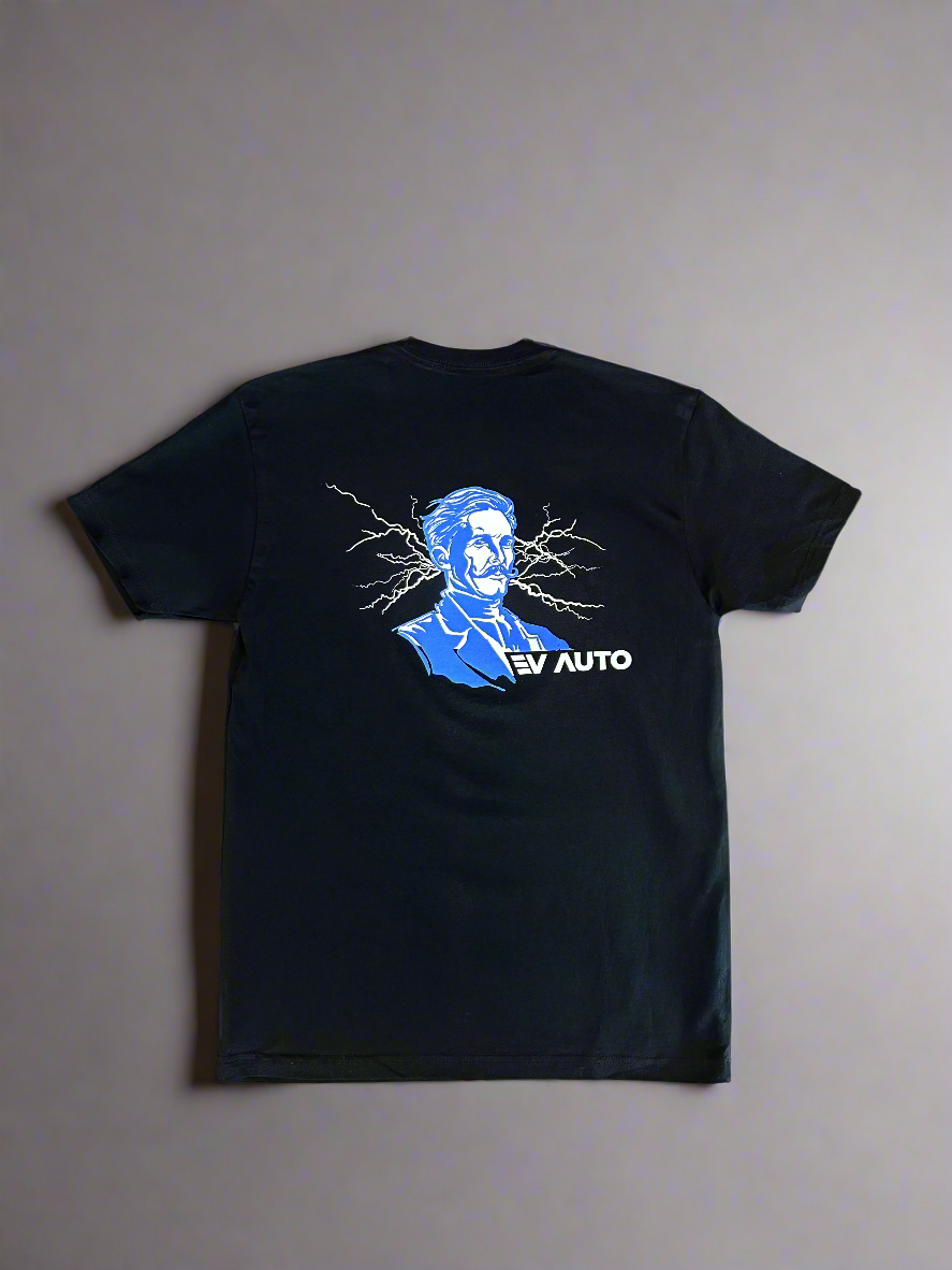 EV Auto Nikola Tesla T-Shirt V2