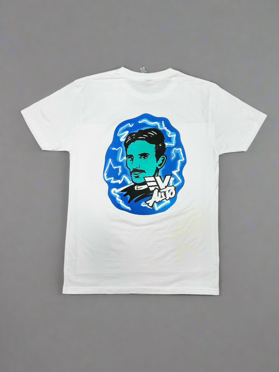 EV Auto Nikola Tesla T-Shirt